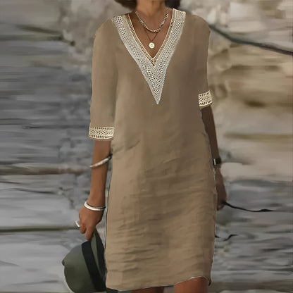 Robe d'été légère et respirante pour femme