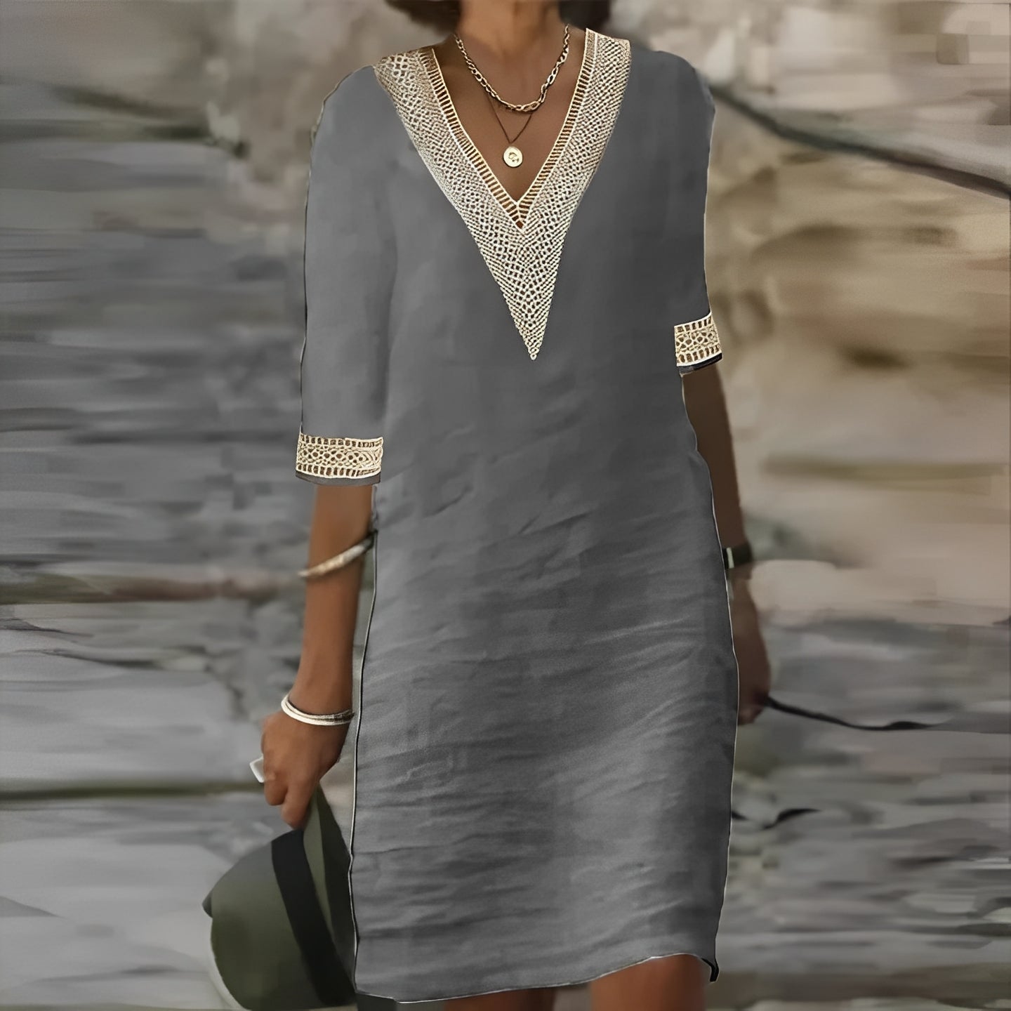 Robe d'été légère et respirante pour femme