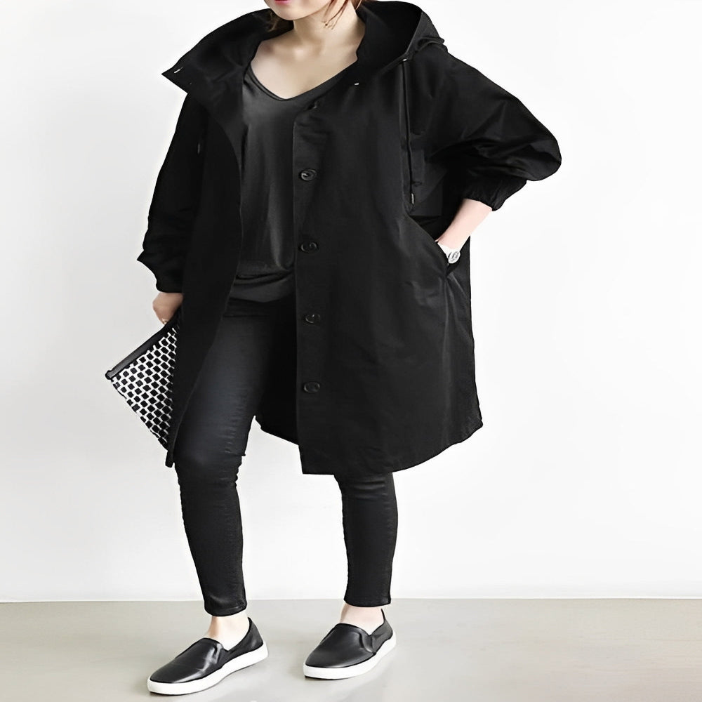 Parka classique imperméable pour femme