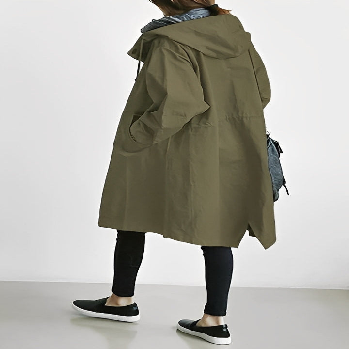 Parka classique imperméable pour femme
