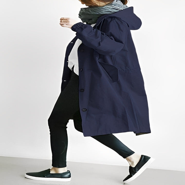 Parka classique imperméable pour femme