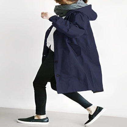 Parka classique imperméable pour femme