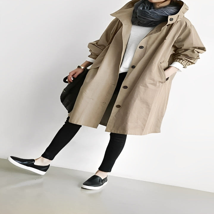 Parka classique imperméable pour femme