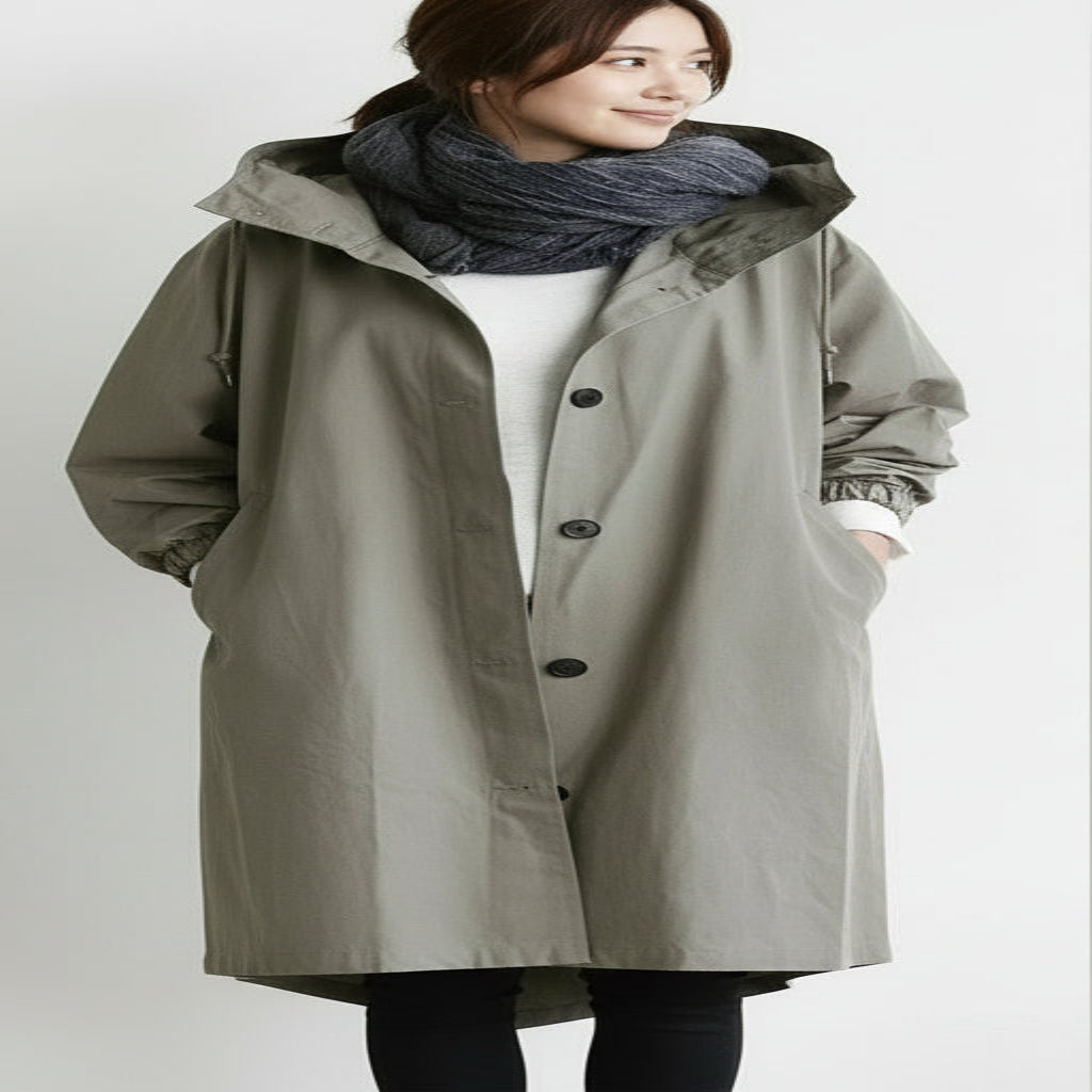 Parka classique imperméable pour femme