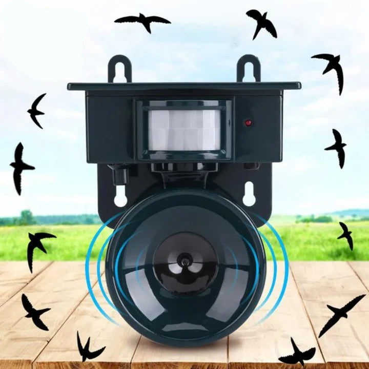 Système répulsif d'oiseaux automatique avec détecteur de mouvement
