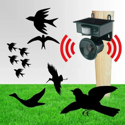 Système répulsif d'oiseaux automatique avec détecteur de mouvement