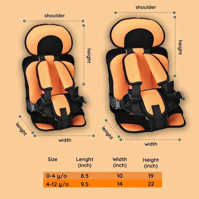 Siège auto rehausseur pour enfant avec harnais de sécurité