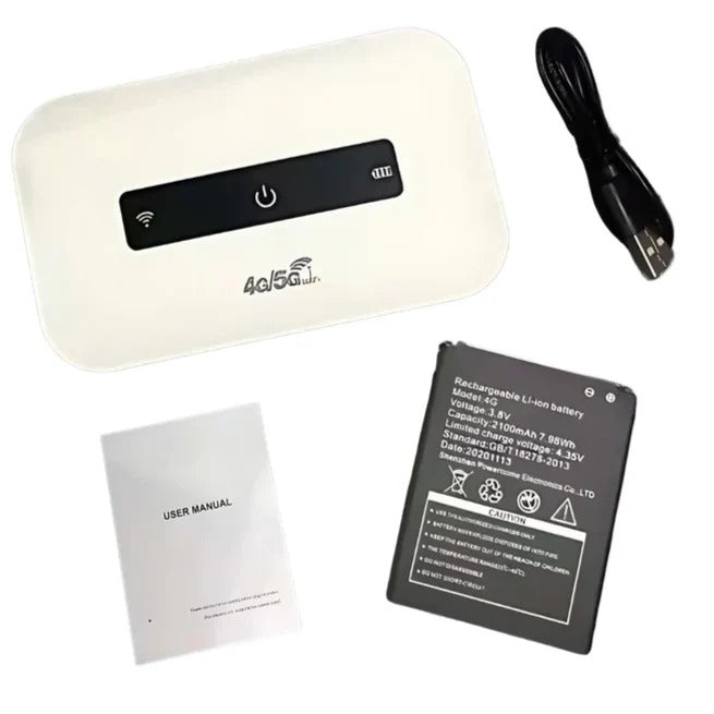 Point d'accès Wi-Fi mobile compact avec 4G LTE