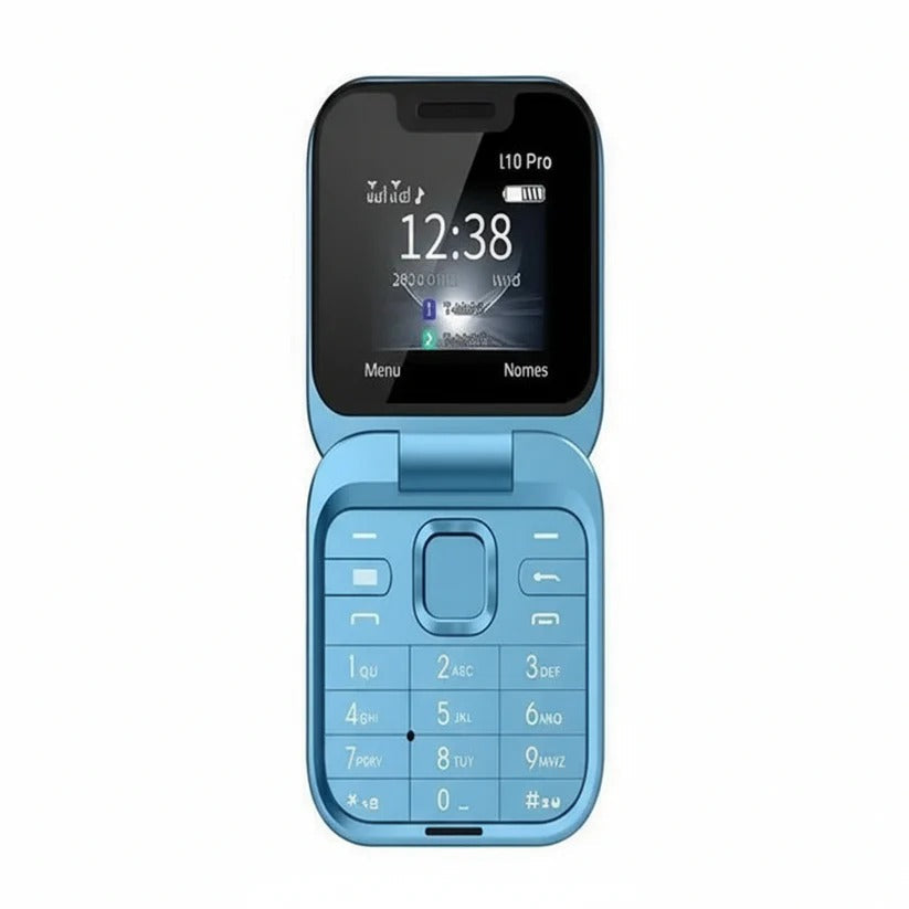 Téléphone portable Bluetooth double SIM compact