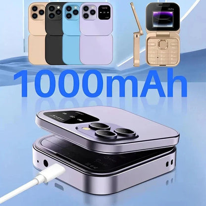 Téléphone portable Bluetooth double SIM compact