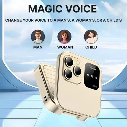 Téléphone portable Bluetooth double SIM compact