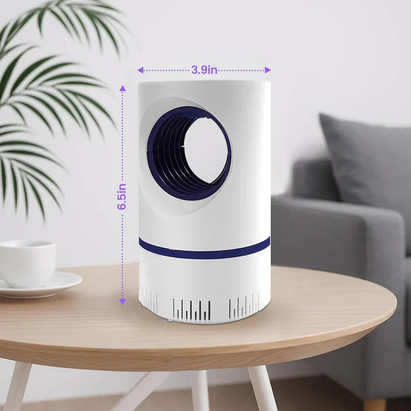 Piège à insectes compact à brancher avec UV et bac