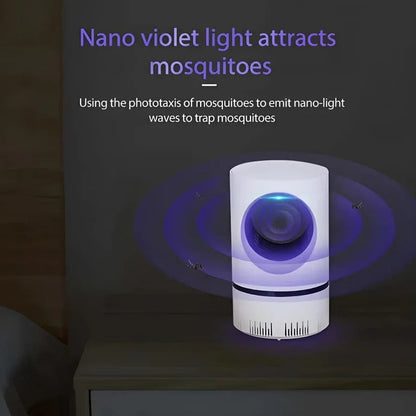 Piège à insectes compact à brancher avec UV et bac