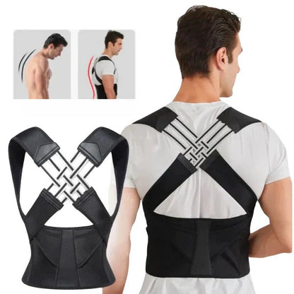 Sangle dorsale correctrice de posture confortable