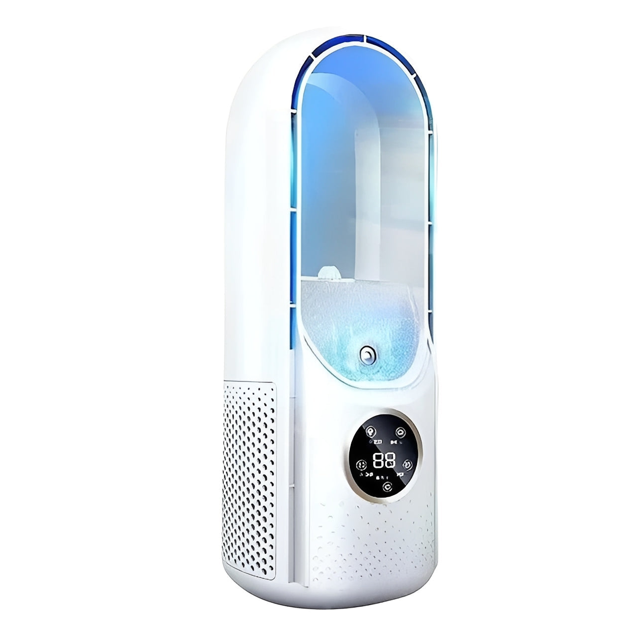Refroidisseur d'air évaporatif compact sans pales