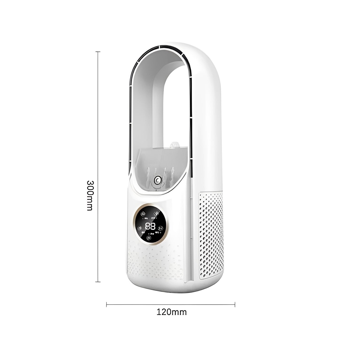 Refroidisseur d'air évaporatif compact sans pales