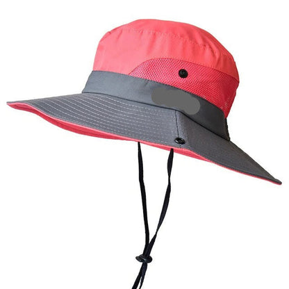 Chapeau d'été léger à large bord avec sangle réglable