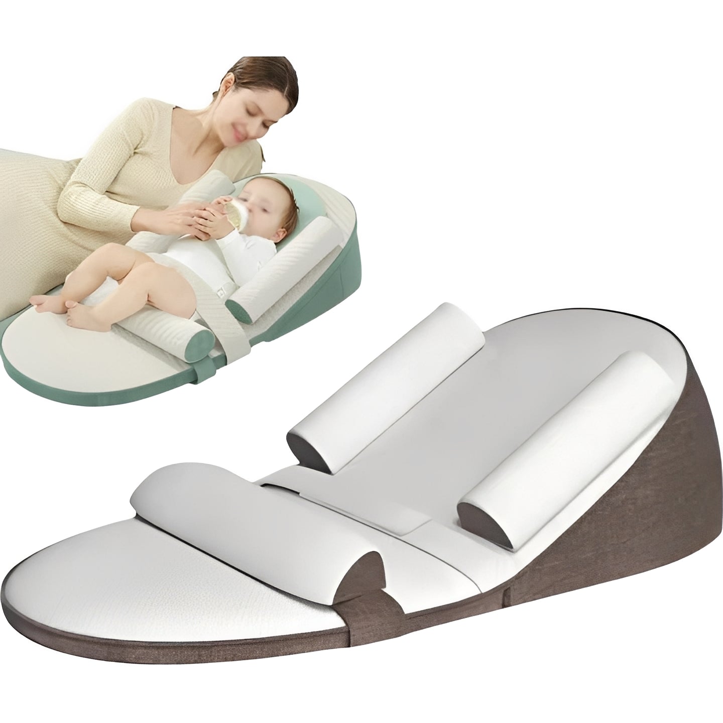 Oreiller de soutien confort bébé avec housse amovible