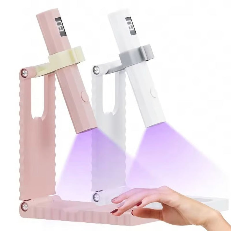 Lampe UV à ongles rechargeable et compacte