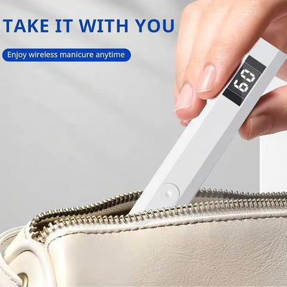 Lampe UV à ongles rechargeable et compacte