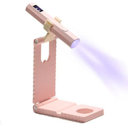 Lampe UV à ongles rechargeable et compacte