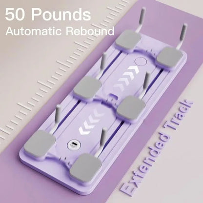 Planche d'exercices abdominaux à domicile avec minuteur et sangles