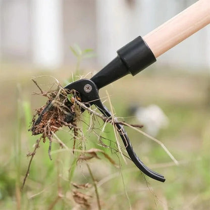 Désherbeur de jardin ergonomique avec prise à 4 griffes