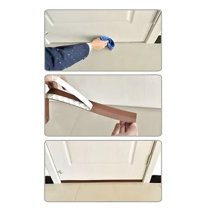 Bande d'étanchéité de porte pour l'intérieur et l'extérieur
