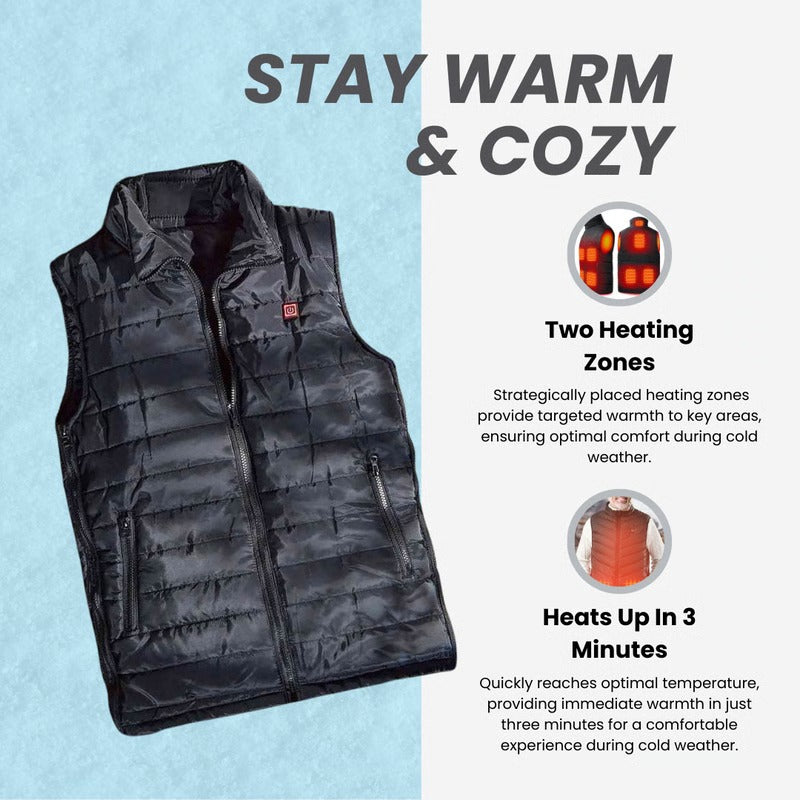 Veste imperméable chaude avec maille et réglages de chaleur ajustables