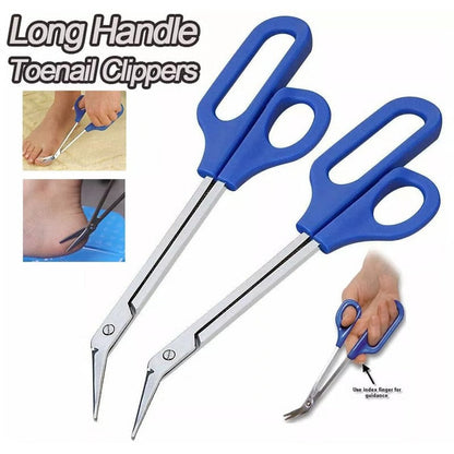 Coupe-ongles et ciseaux pour orteils avec poignée facile