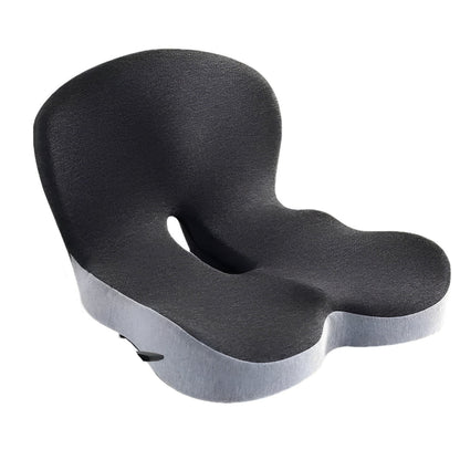 Comfortable Back Support Seat Cushion with Memory Foam - Ortekor