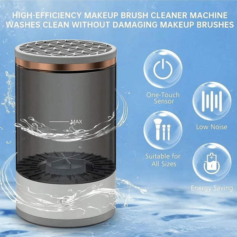 Nettoyant facile pour pinceaux de maquillage avec outil de nettoyage avancé