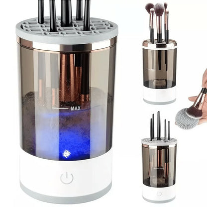 Nettoyant facile pour pinceaux de maquillage avec outil de nettoyage avancé