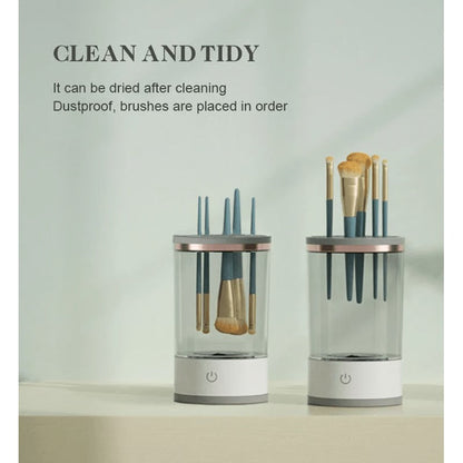 Nettoyant facile pour pinceaux de maquillage avec outil de nettoyage avancé