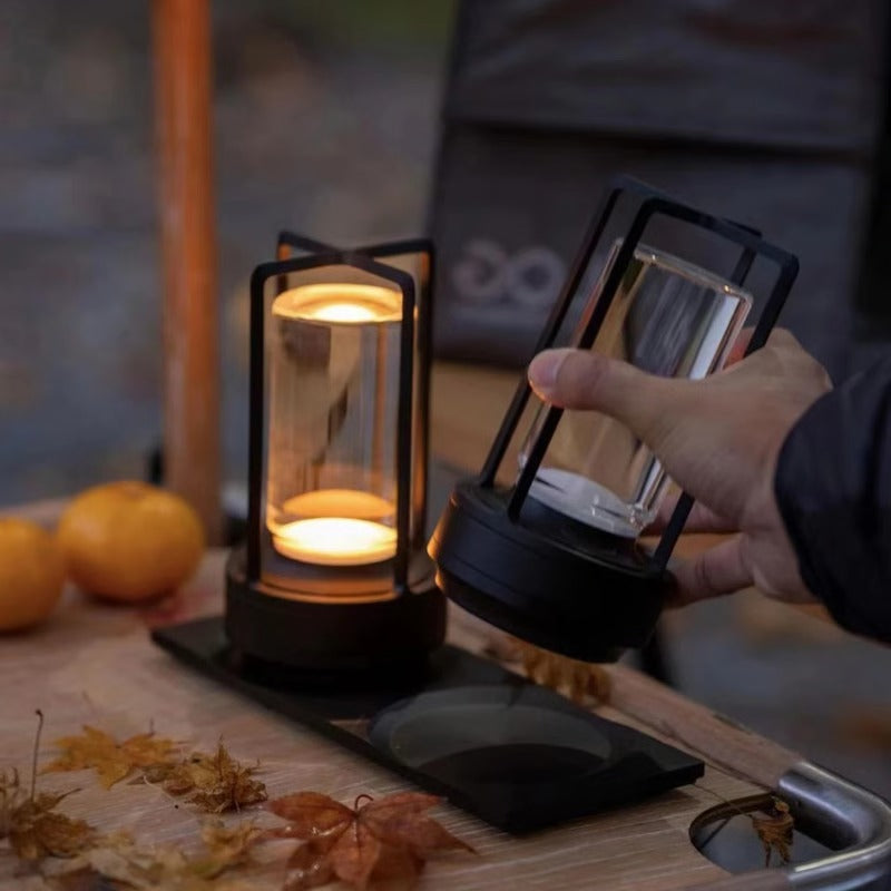 Lampe de table à LED sans fil compacte