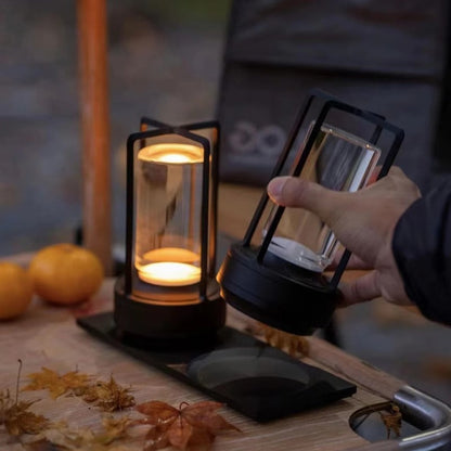 Lampe de table à LED sans fil compacte