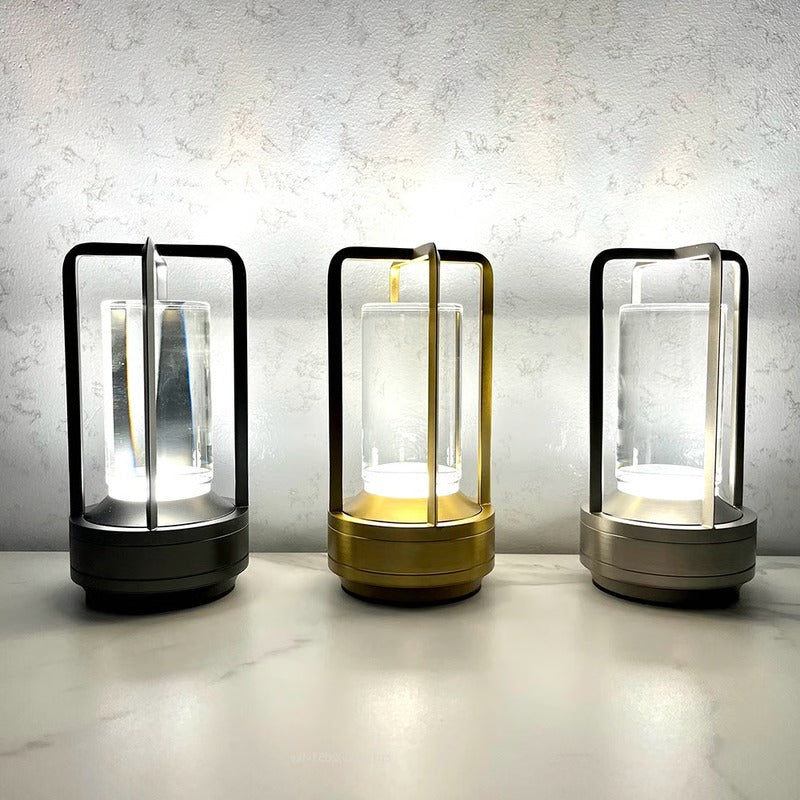 Lampe de table à LED sans fil compacte