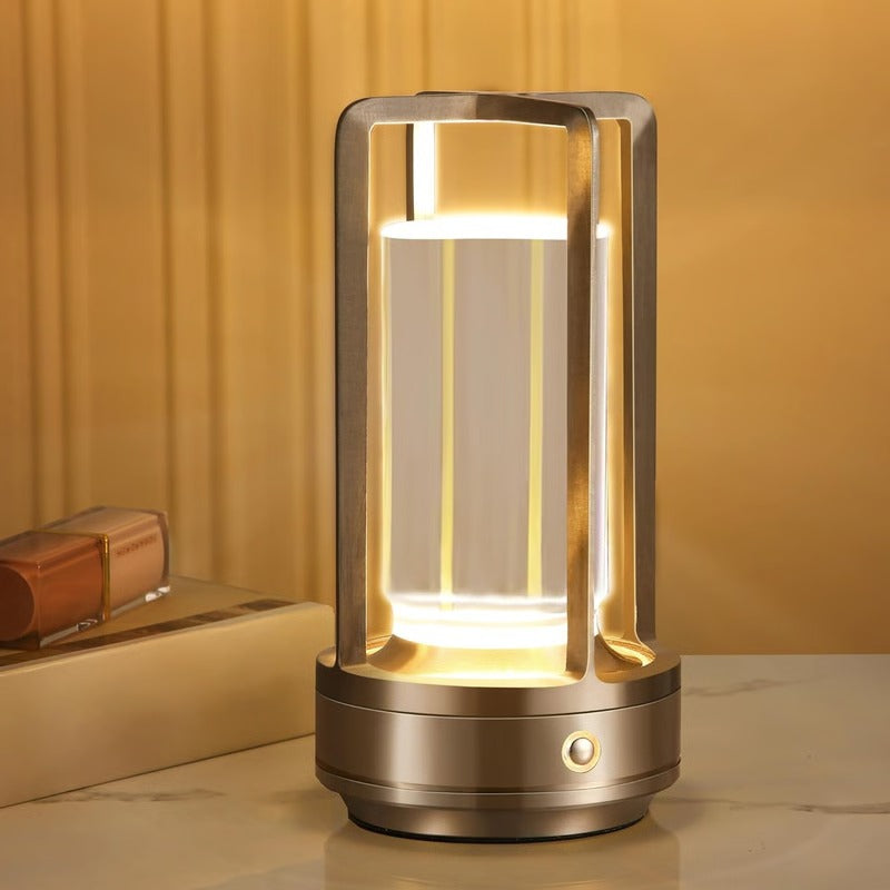 Lampe de table à LED sans fil compacte