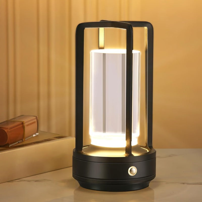 Lampe de table à LED sans fil compacte