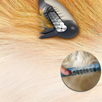 Outil de brosse démêlante facile pour animaux de compagnie
