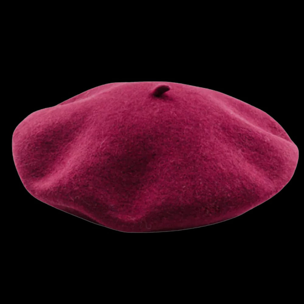 Béret Doux en Laine pour Femmes et Filles