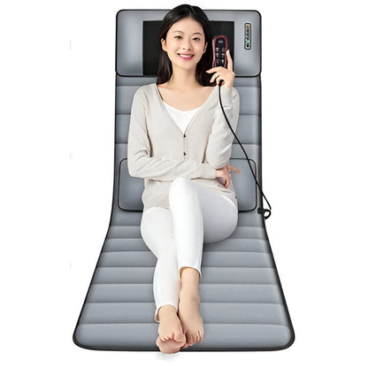 Tapis de massage chauffant relaxant avec réglages ajustables