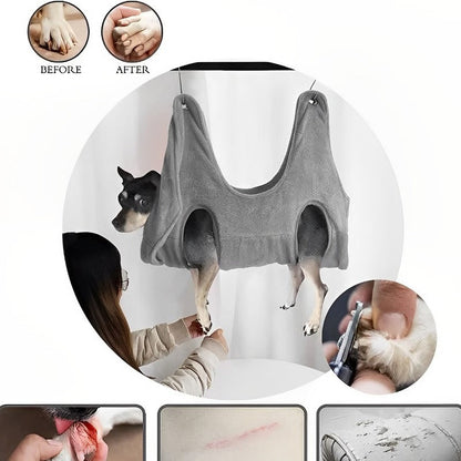 Table de toilettage facile pour chiens pour le soin des griffes