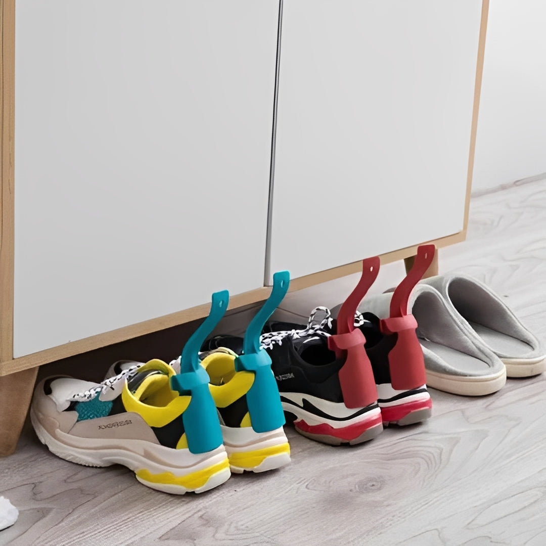 Aide-chaussures à clipser facile pour toutes les chaussures
