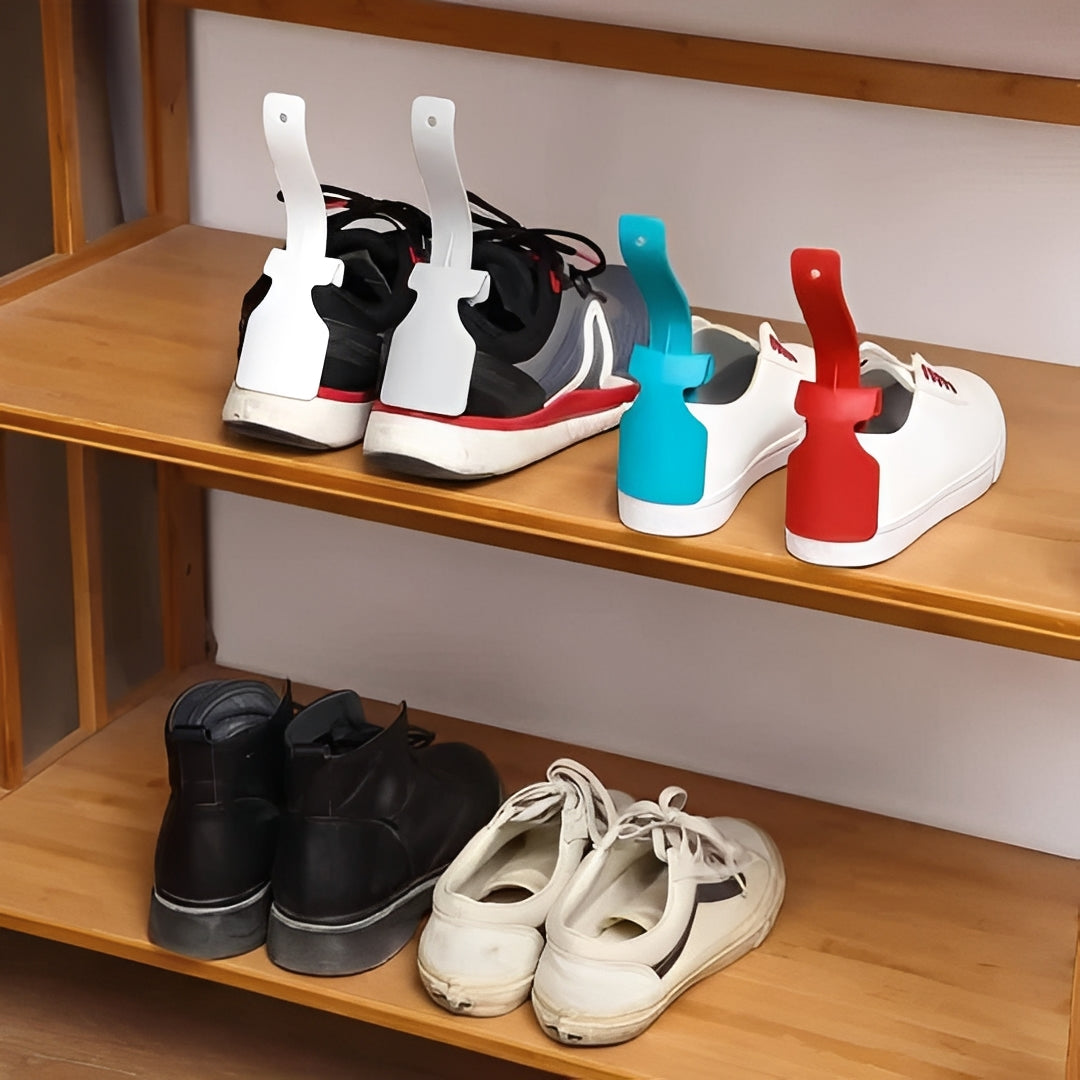 Aide-chaussures à clipser facile pour toutes les chaussures
