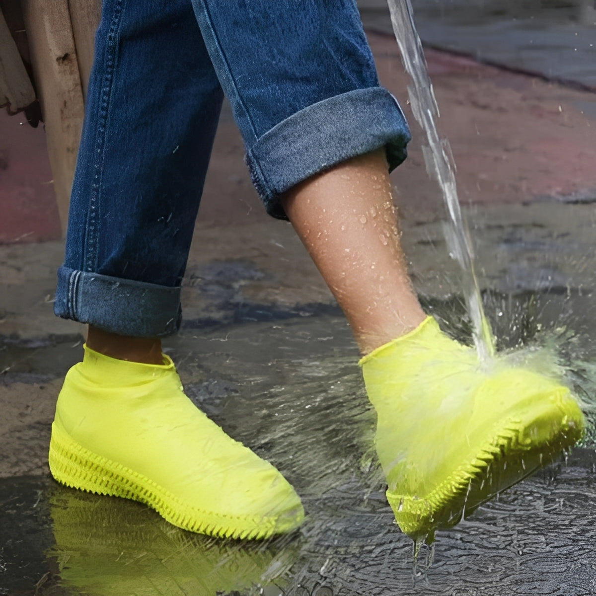 Waterproof Silicone Boot Covers for Rainy Days - Ortekor
