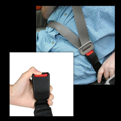 Rallonge de ceinture de sécurité robuste avec clip métallique