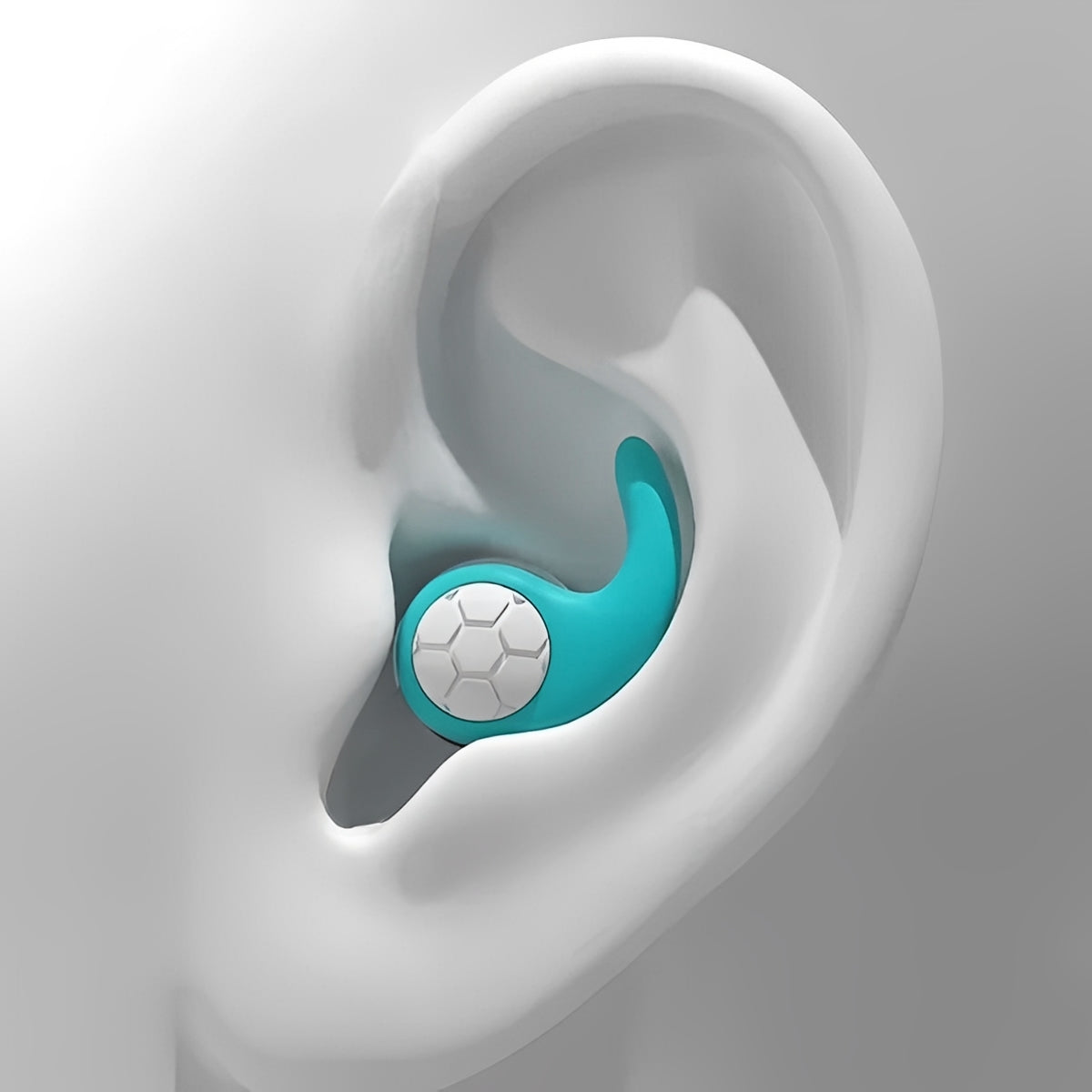 Bouchons d'oreille en silicone souple pour dormir et bloquer le bruit