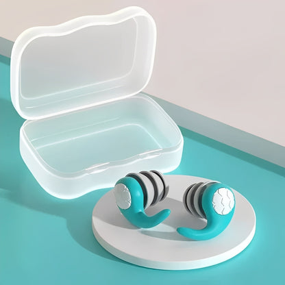 Soft Silicone Ear Plugs for Sleeping and Noise Blockage - Ortekor