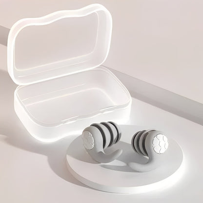 Bouchons d'oreille en silicone souple pour dormir et bloquer le bruit